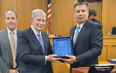 DAVISON EASTMAN MUNOZ PAONE, P.A. PARTNER RECEIVES MONMOUTH BAR ASSOCIATION’S 2023 ABRAHAM J. ZAGER PROFESSIONALISM AWARD