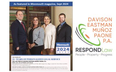 Firm Elder Law, Tax & Estate Planning Group Featured in MONMOUTH Magazine